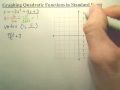 Graphing Quadratic Functions Concepts