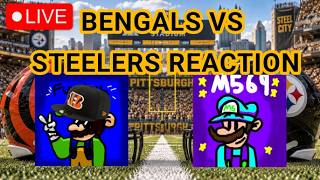 3-0 LET'S GO! LET'S OPEN UP CONF PLAY WIT A W! Fun Huh and M569 React to Bengals VS Steelers Week 3!