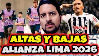 ALIANZA LIMA Y SUS ALTAS Y BAJAS PARA EL INICIO DEL CLAUSURA