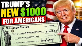 Trump's Giving $1000 PER YEAR & Changing Retirement Plans