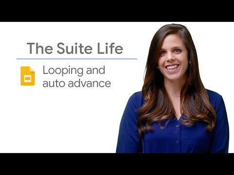 How to loop and auto advance your Google Slides - The Suite Life