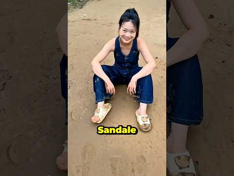 Auf einem schlammigen Weg zu laufen ist nicht einfach 😂