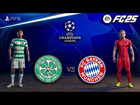 FC 25 - Celtic vs. Bayern Munich | UEFA Champions League 24/25 PlayOff | PS5™ [4K60]