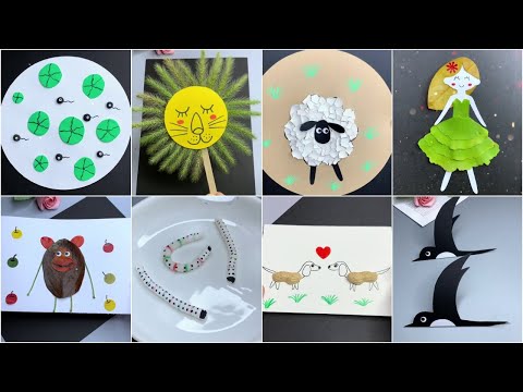Creative DIY Craft Ideas | Animals and Nature Projects Using Leaves, Paper, and More