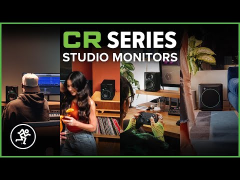 Mackie CR Series Studio Monitors: Your Work + Play Speakers