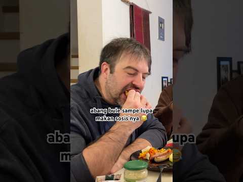 Maap yah bang, sosisnya dimakan besok aja.!😜🤭