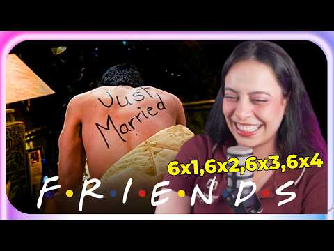 FRIENDS Season 6 Episodes 1-4| First time watching