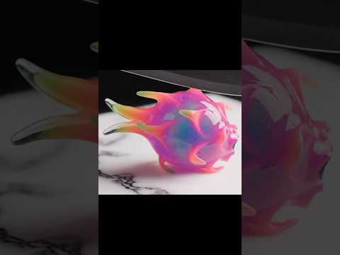 【ASMR】どのガラスフルーツが好き?Which glass fruits do you like? #shorts