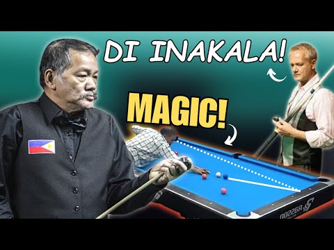 WORLD CHAMPION ng TRICK SHOT! PINAKITAAN ni EFREN REYES ng TUNAY na MAGIC!