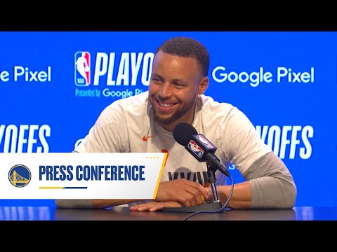 Warriors Talk | Stephen Curry Previews Game 3 vs. Grzizlies - May 6, 2022 video clip