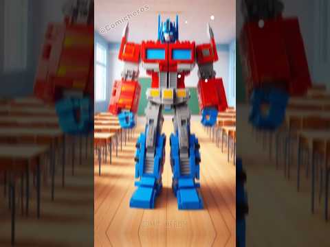 Spider-man ne kiya Supergirl ke sath Lego Ai Robot Competition! #spiderman #shorts #brawlstars