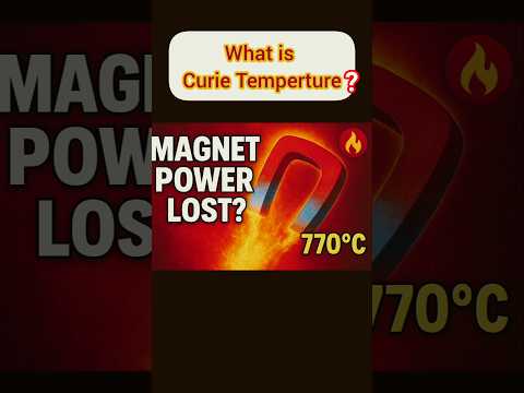 Curie Temperature क्या है? 770°C पर Iron क्यों चुंबक नहीं रहता? Curie Temperature in Hindi