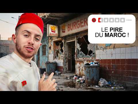 J’AI TESTÉ LES FAST-FOOD MAROCAINS ! (du pire au meilleur)