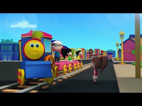 Паровозик Боб – Колеса паровоза | Bob, The Train - Wheels on the Train (Russian)