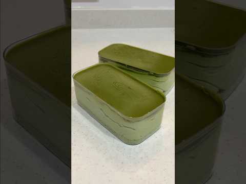 SNSで話題の、割って食べるティラミスの抹茶味作ってみた!#shorts #バレンタイン #ティラミス