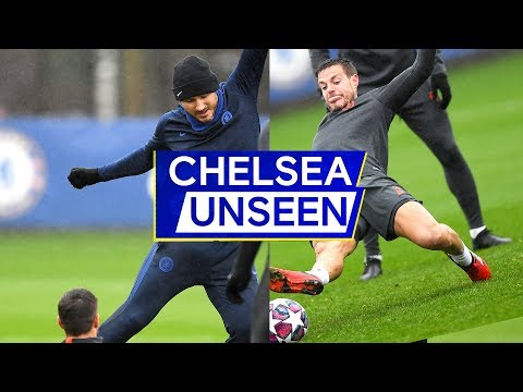 Frank Lampard Takes Part In Training & Willian Scores An Outrageous Chip | Chelsea Unseen