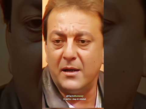 Sanjay Dutt remembering Sadak 🔥😯#podcast #sanjaydutt #bollywood #movies #shorts