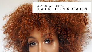 How I Dye My Natural Hair Cinnamon Red Videos Kansas City Comic Con