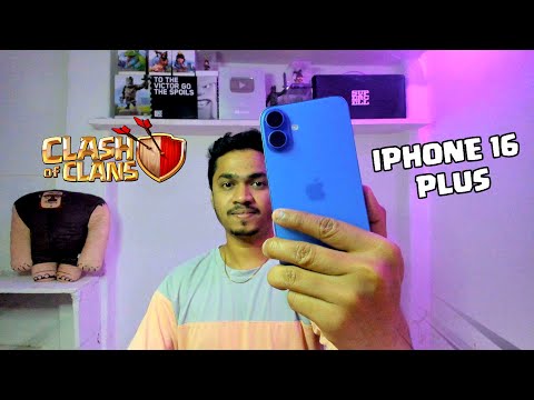 Bought IPhone 16 Plus to Play Clash Of Clans #iphone16