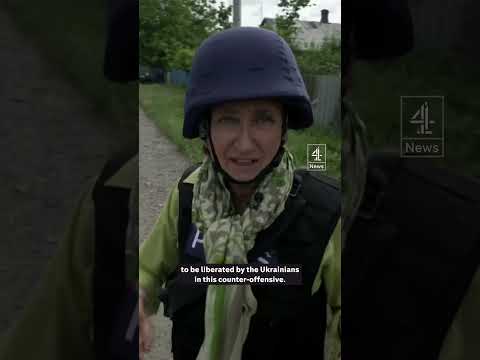 First Ukrainian village liberated in counter-offensive