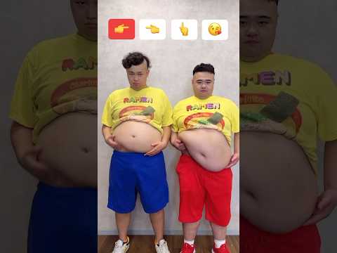 【BIGコラボ】120kgの双子変顔ダンス　#dance #shorts #シャルロット #ンダホ