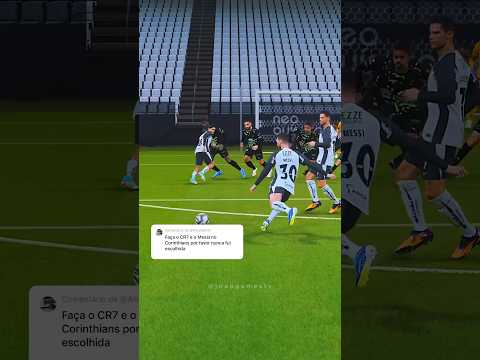 Messi e Cristiano no Corinthians #skills #football #futebol