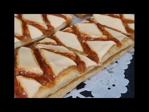 POSTRE DE HOJALDRE CON 6 INGREDIENTES. Deliciosos, fáciles y muy rápidos, triunfaras seguro.