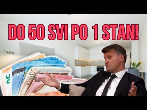 DO PEDESETE SVI MOGU DA KUPE SEBI STAN! Nemanja Antić: "Ako radite po mom receptu!"