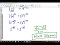 Solving Exponential Functions with the Same Base