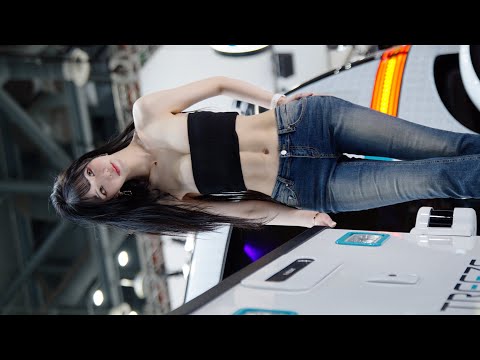 모델 민한나 MIN HANNA | Halter neck tube top | 서울모빌리티쇼 Seoul Mobility Show | 4K 직캠