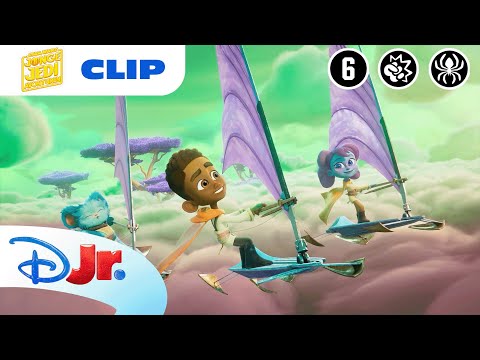 🤪 De Grappigste Avonturen | Star Wars Jonge Yedi Avonturen | Disney Junior BE