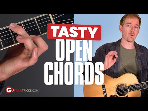 5 easy open chords that sound AMAZING