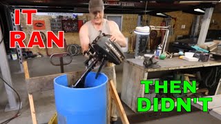 Tiny Mercury outboard With a Troubling Story,