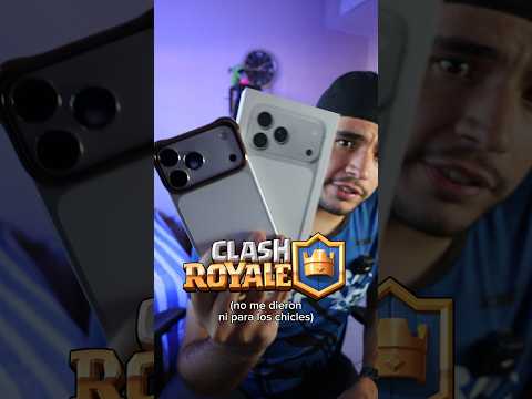 Probé Clash Royale en el nuevo iPhone #clashroyale #gaming #tecnologia #iphone