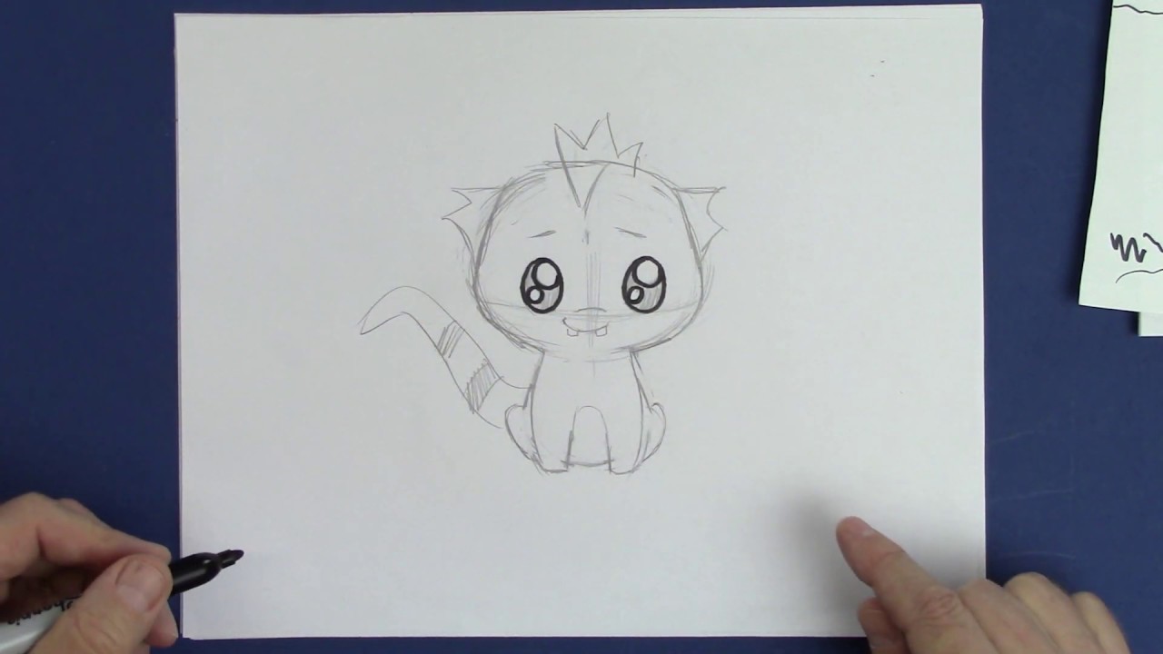 How to Draw A Manga Monster - Easy Level - Christopher Hart