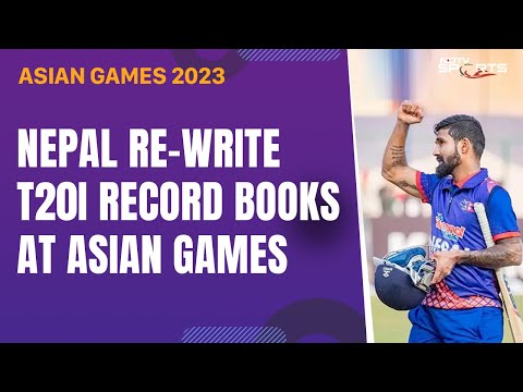 Asian Games: 314 Runs In 20 Overs, 50 In 9 Balls! Nepal Re-Write T20I Record Books In Asian Games