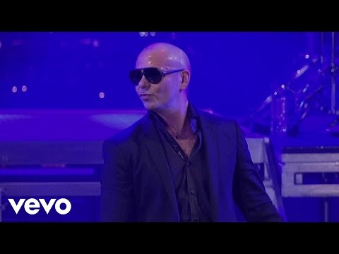 Pitbull - Echa Pa'lla (Manos Pa'rriba) (Live On Letterman)