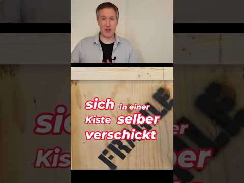 Amerikaner verschickt sich selbst