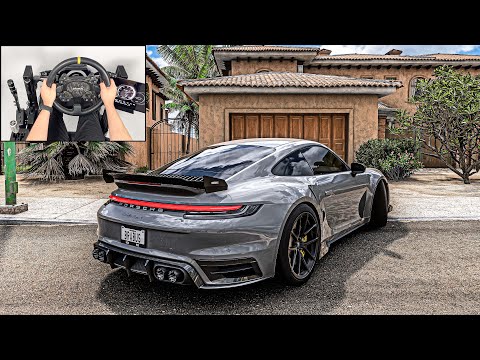 2023 Porsche 911 Turbo S BRABUS | Forza Horizon 5 | Steering Wheel Gameplay