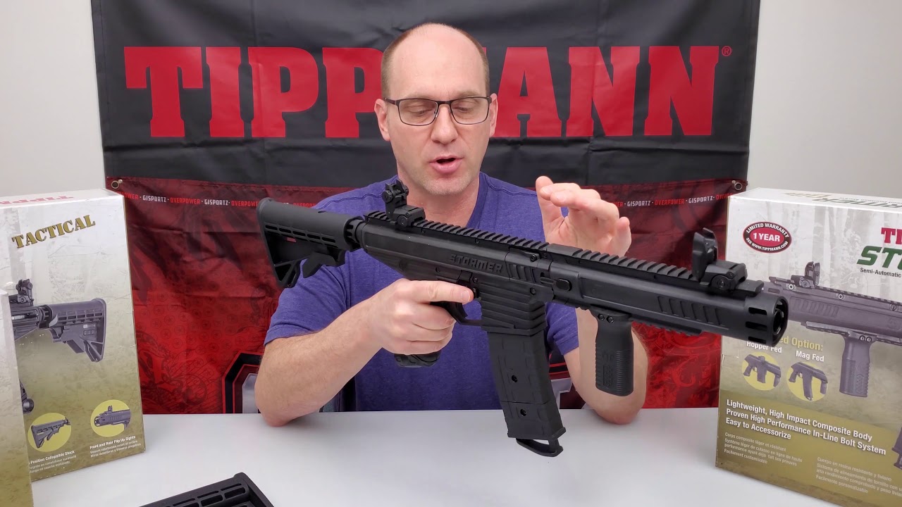 Tippmann Stormer Elite, Tactical, and Basic Paintball Marker Review