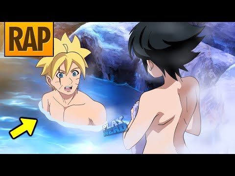 BORUTO e SARADA NAMORANDO! Rap Boruto x Sarada!