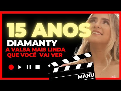 A MELHOR Valsa de 15anos com Principe 2021 Manu Lopez