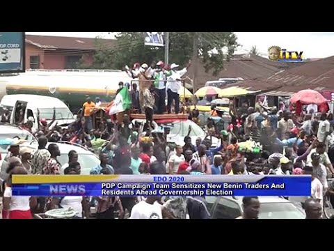 Pdp Campaign Team Sensitizes New Benin Traders Ahead Guber