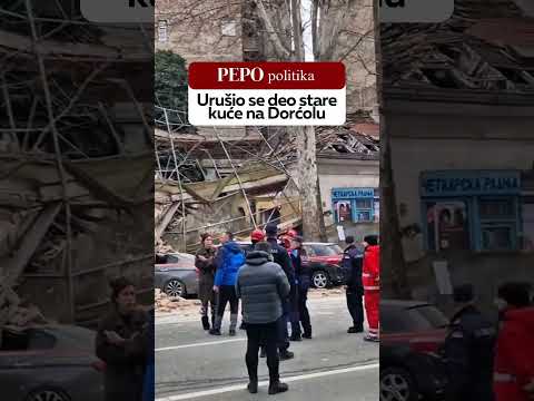 Prvi snimak urušene kuće na Dorćolu