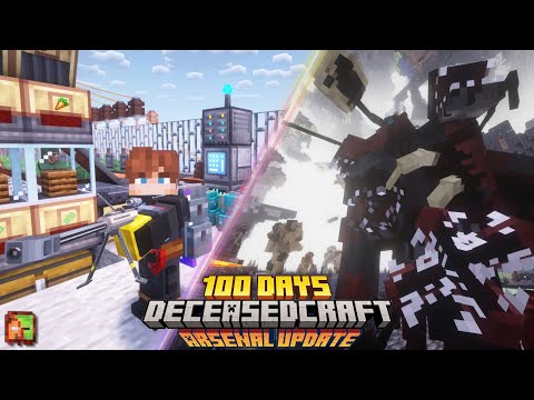 Mình Sinh Tồn 200 Ngày Minecraft DeceasedCraft !!