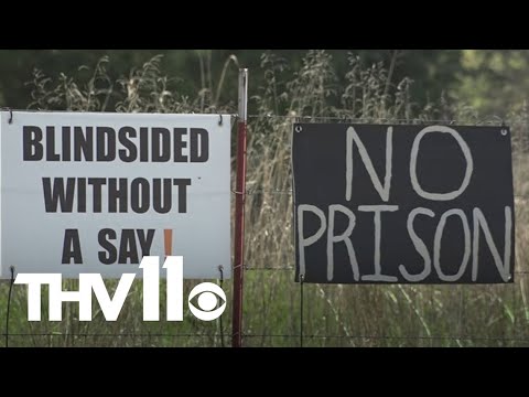 YouTube video thumbnail: Arkansas Nonprofit Organization Challenges 3,000-bed Prison in Franklin County