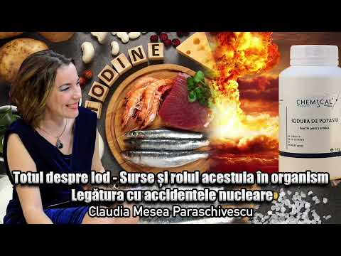Totul despre iod ＊ Surse si rolul acestuia in organism si legatura cu accidentele nucleare