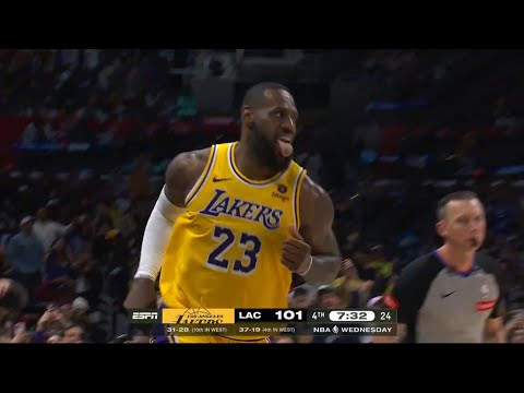 LeBron James AMAZING Fourth Quarter TAKEOVER! 🥶