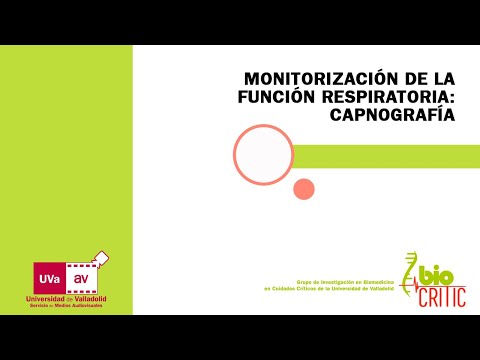 Miniatura del video titulado MONITORIZACIÓN DE LA FUNCIÓN RESPIRATORIA: CAPNOGRAFÍA