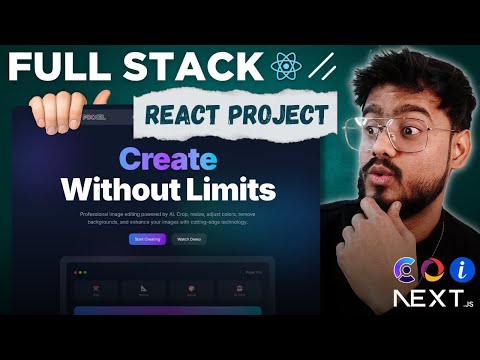 Full Stack React Project ( AI Photo Editor  ) - Next JS, Fabric.js, Tailwind, ImageKit, Shadcn UI 🔥🔥